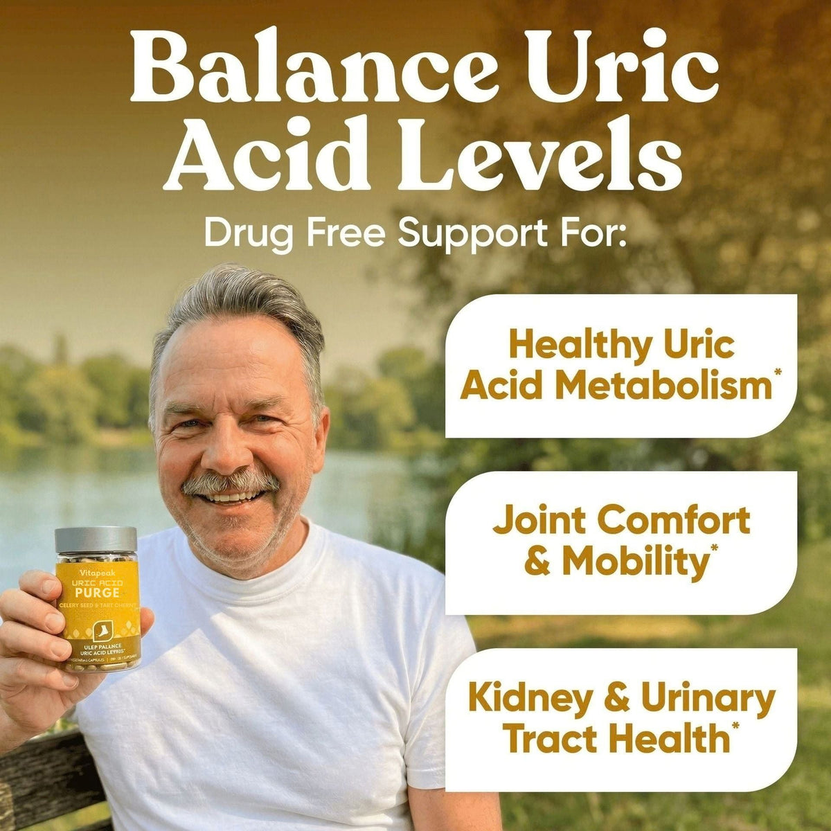Vitapeak Uric Acid Cleanse Capsules – IO Vitapeak